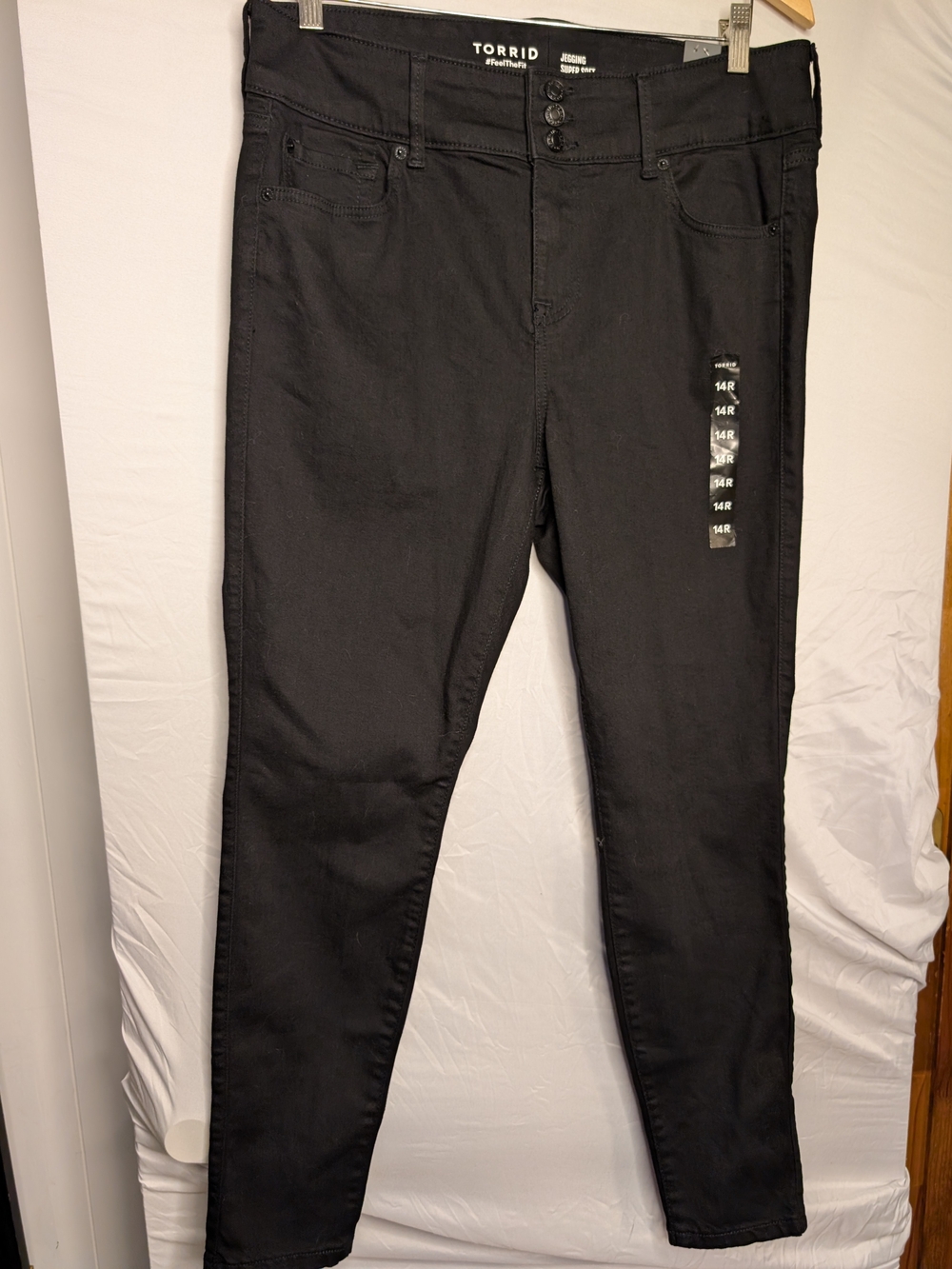 Torrid Black High-Rise Skinny Jeans Size 14R